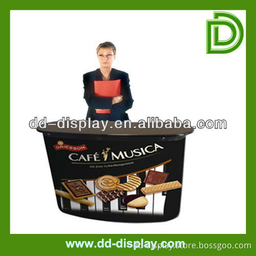 Master display design portable advertising table